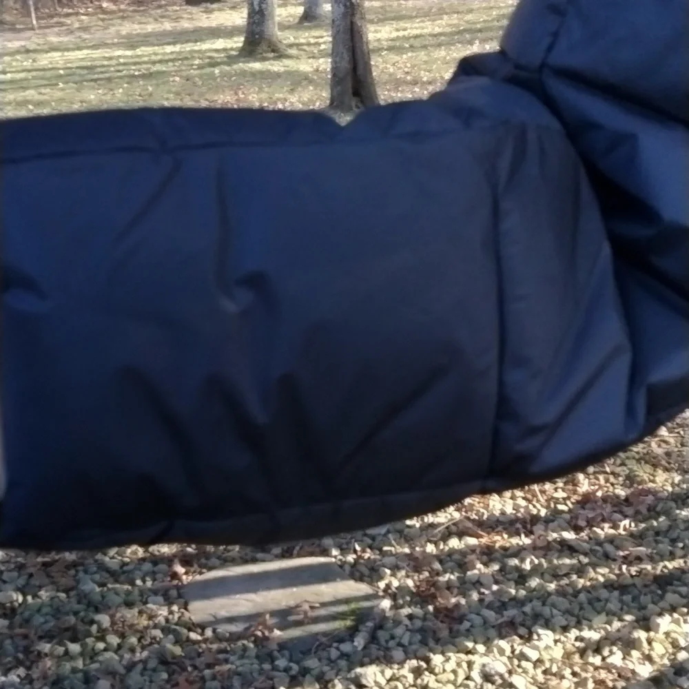 J. Crew Signature Puffer Jacket navy blue size XS